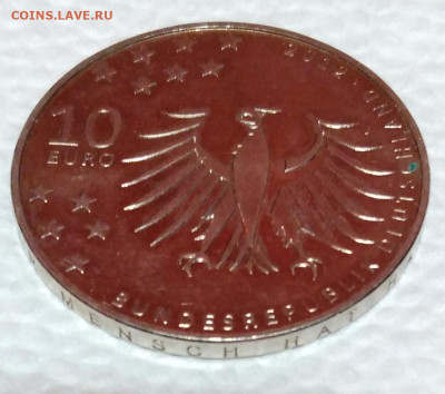Германия 10€ 2012г.Герхард Хауптман 150лет. До 31.01.23г. 22 - 20230129_203057