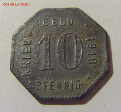Нотгельд 10 пф 1918 Менген №1 05.02.23 22:00 МСК - CIMG2991.JPG