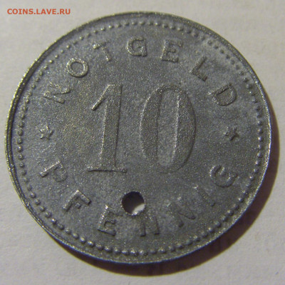 Нотгельд 10 пф 1921 Абенцберг №1 05.02.23 22:00 МСК - CIMG3043.JPG