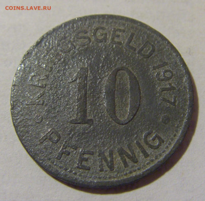 Нотгельд 10 пф 1917 Мюнстер №1 05.02.23 22:00 МСК - CIMG3051.JPG