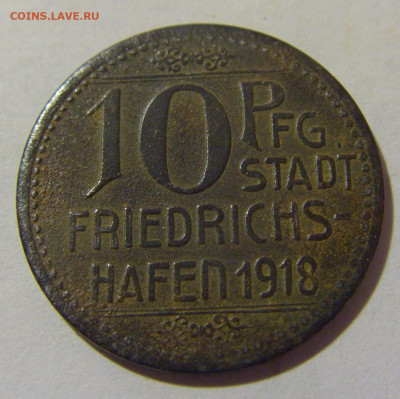 Нотгельд 10 пф 1918 Фридрихсхафен №1 05.02.23 22:00 МСК - CIMG3083.JPG