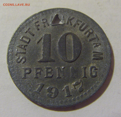 Нотгельд 10 пф 1917 Франкфурт №1 05.02.23 22:00 МСК - CIMG3095.JPG