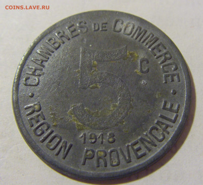 Нотгельд 5 сантим 1918 Прованс №1 05.02.23 22:00 МСК - CIMG3247.JPG