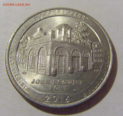 25 центов 2016 Зап. Виргиния США №3 06.02.23 22:00 МСК - CIMG3335.JPG