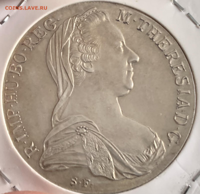 Талер Марии-Терезии 1780г.,рестрайк,до 03.02.23г. - B803C3E9-5B8E-455D-B226-D384C6BC99BD