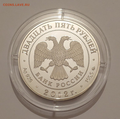 25 рублей 2012 Спасо-Бородинский монастырь. Серебро до 03.02 - _20230201_210436.JPG