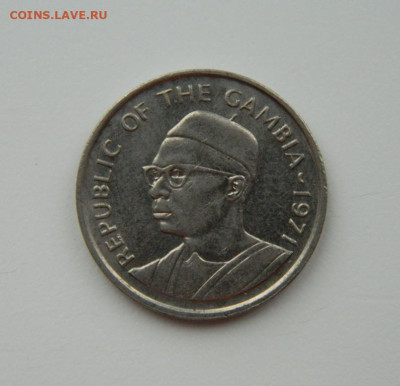 Гамбия 25 бутутов 1971 г. С рубля! до 06.02.23 - DSCN7485.JPG