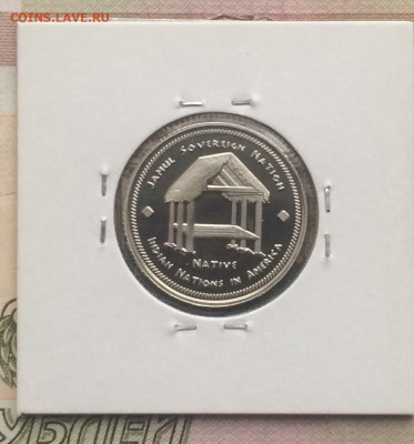 10 центов 2019, США, пруф, Семинолы. до 05.02.23 - 211