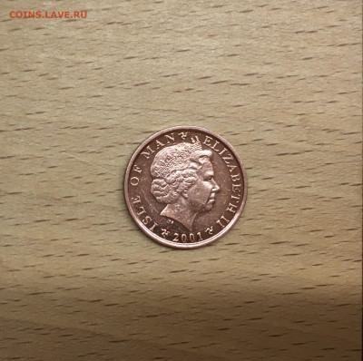 Остров Мэн 1 пенни 2001 Разрушенная часовня Манкс двор AC - IMG_4862.JPG