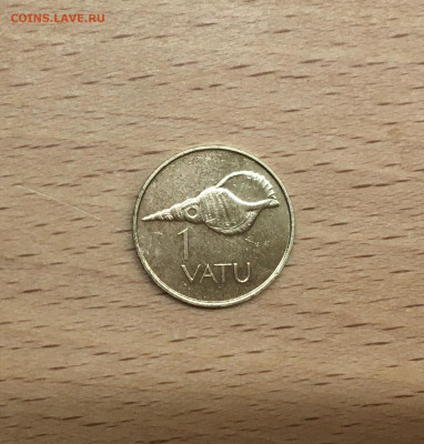 Вануату 1 вату 1990 Ракушка фауна животные - IMG_4857.JPG