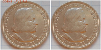 50 центов США 1893 Колумб серебро БЛЕСК до 6.02.2023 в 22-0м - хзщолрррро