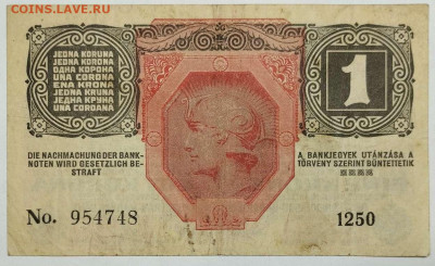 1 крона Австро-Венгрии, 1916г., до 05.02.23г. - IMG_20230202_211543_thumb