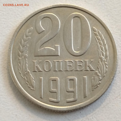 20 копеек 1991 без буквы подлинность - IMG_20230203_152836