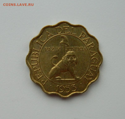 Парагвай 25 сентимо 1953 г. (Фауна) С рубля! до 06.02.23 - DSCN7560.JPG