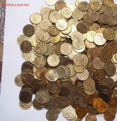 10 копее 1997-2006 СП+М латунь в блеске 800 монет - DSCN0415 (2).JPG