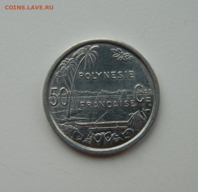 Фр. Полинезия 50 сантимов 1965 г.(Лодки)С рубля! до 06.02.23 - DSCN7556.JPG