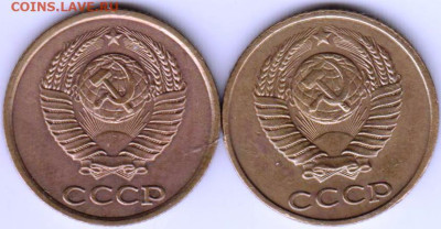 2 копейки 1989 г. 2-е разновидности до 10.02.23 г. в 23.00 - 010