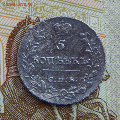 5 копеек 1813 г. СПБ ПС. Александр I. - DSCN1220.JPG
