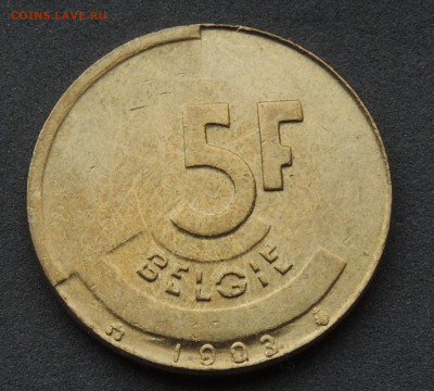 02 - Бельгия 5 франков.JPG
