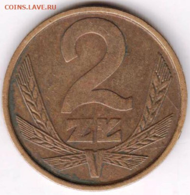 ПОЛЬША 2 злотых 1979 г. до 11.02.23 г. в 23.00 - 040