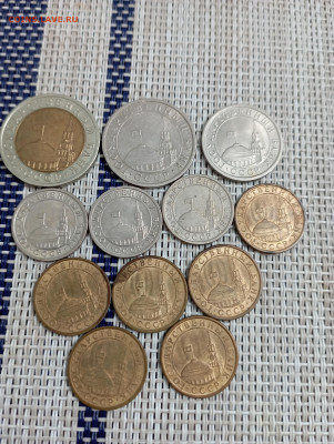 10,5,1 рублей.50,10 копеек 1991 года.12 шт.до 10.02.2023 - SAVE_20230205_220618