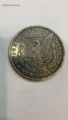 США доллары на определение подлинности - Доллар 1881 2