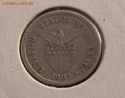 Филлипины 10 сентаво 1907 до 09.02.23г. 22.00ч. - Филлипины1