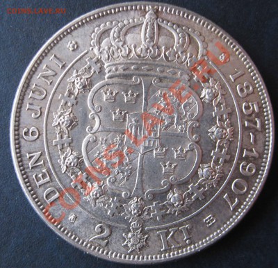 Швеция 2 кроны1897,1907,1921,1932 Серебро. - IMG_0030.JPG