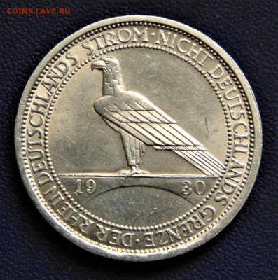 Германия. 3 марки 1930 D, юбилейка. До 12.02.23. - DSC03484.JPG