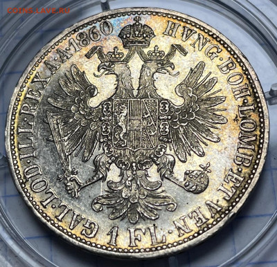 1 Флорин 1860 А, штемпельный блеск, на оценку - IMG_6208