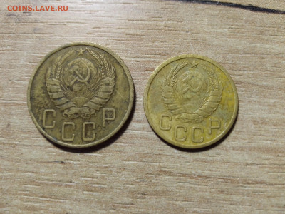 1940 г. 5 коп и 3 коп .   До 13.02.23г. Мск 22-00 . - IMG_20230202_151005598_copy_2080x1560