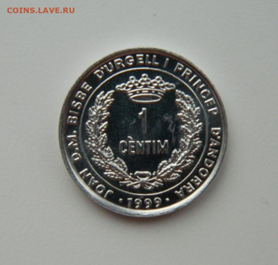 Андорра 1 сентим 1999 г. (ФАО) С рубля! до 14.02.23 - DSCN7808.JPG