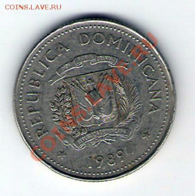 ДОМИНИКАНСКАЯ РЕСП. 25 сентаво 1989, до 17.12.11 22-00мск. - сканирование0062