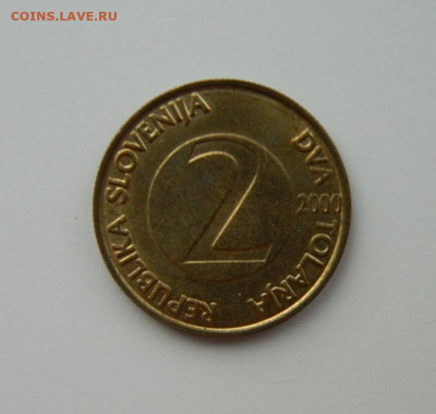 Словения 2 толара 2000 г.(Фауна) С рубля!  до 16.02.23 - DSCN7894.JPG