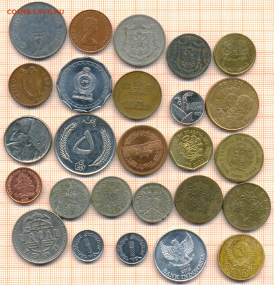 монеты разные 12 от 5 руб. фикс цена, до ухода в архив - лист 12а 001