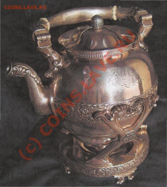 Шкатулка.Чайник-Фаберже. - чайник