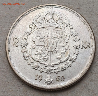 Швеция 2 кроны 1950 до 22-00 14.02 - PXL_20230211_062116912_2