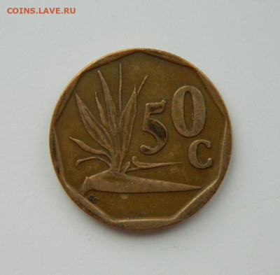 ЮАР 50 центов 1991 г. С рубля! 16.02.23 - DSCN7928.JPG