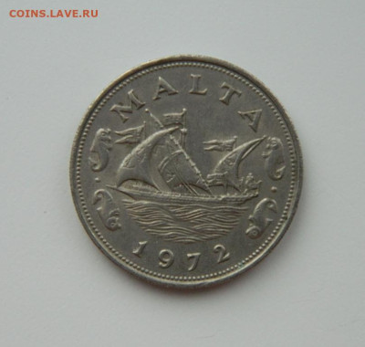 Мальта 10 центов 1972 г. (Корабль) С рубля! до 16.02.23 - DSCN7771.JPG
