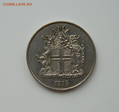 Исландия 10 крон 1975 г. С рубля! до 14.02.23 - DSCN7733.JPG