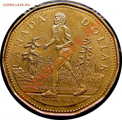 F04 Канада 1$ 2005 Terry Fox до 16.12 в 22°° - F04 1$ 2005 Terry Fox_1