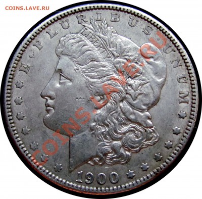 F07 Morgan Dollar 1900 VF-EF до 17.12 в 22°° - F07 Morgan 1900_1