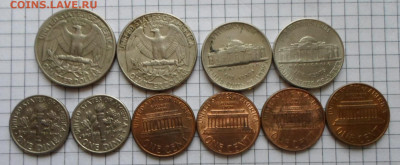 США Квотеры, даймы, центы 1976-2001гг. до 12.02 - SAM_4475.JPG