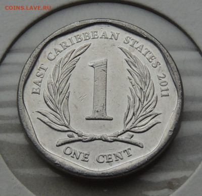 Вост. Карибы 1 цент 2011 с 5р. до 18.02 - Восточные Карибы 1 цент_м1 .JPG