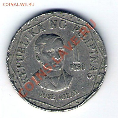 ФИЛИППИНЫ  1 писо 1978, до 17.12.11 22-00мск. - сканирование0100