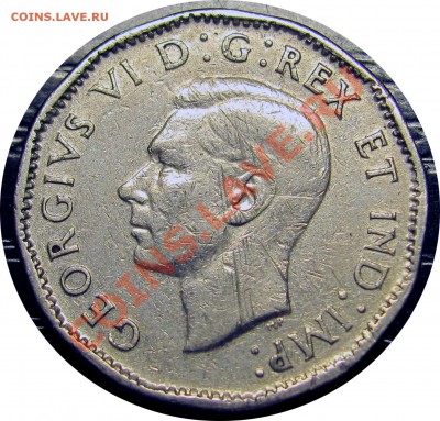 E63 Канада 5¢ George VI Canada Nickel 1947 до 16.12 в 22°° - E63 5 c 1947_2