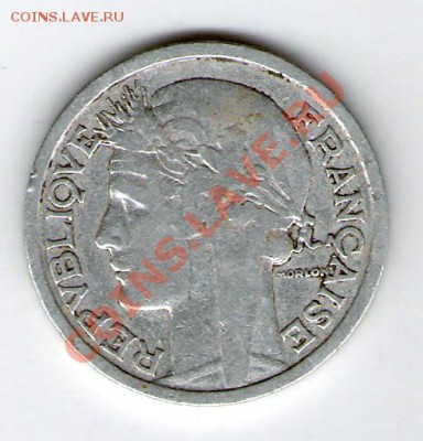 ФРАНЦИЯ  2 франка 1945, до 17.12.11 22-00мск. - сканирование0117