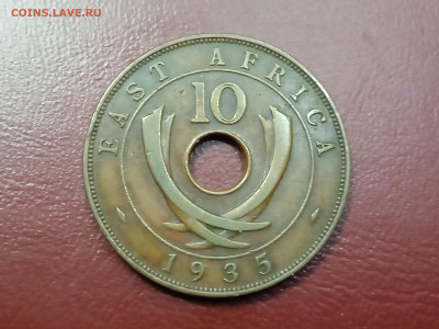 Британская Восточная Африка 10 центов, 1935 до 20.02.2023 г - IMG_20221208_215810