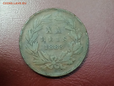 Португалия 20 реалов, 1883 до 20.02.2023 года в 22.00 - IMG_20221208_214526