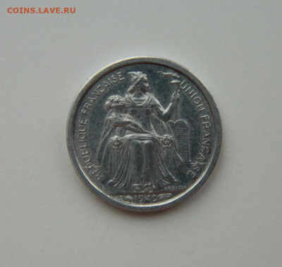 Фр. Новая Каледония 50 сантимов 1949г(Фауна)С рубля!до 20.02 - DSCN8097.JPG